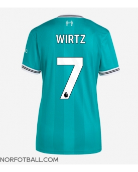 Billige Fotballdrakt Liverpool Florian Wirtz #7 Replika Tredjedrakt Dame 2025-26 Kortermet Billige Fotballdrakt Liverpool Florian Wirtz #7 Replika Tredjedrakt Dame 2025-26 Kortermet